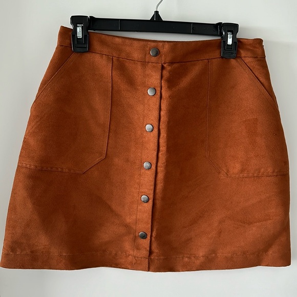 Twik tan mini skirt - Picture 1 of 6
